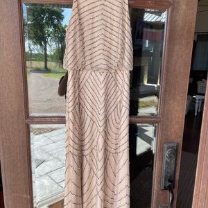 Adrianna Papell Beaded Gown/Dress